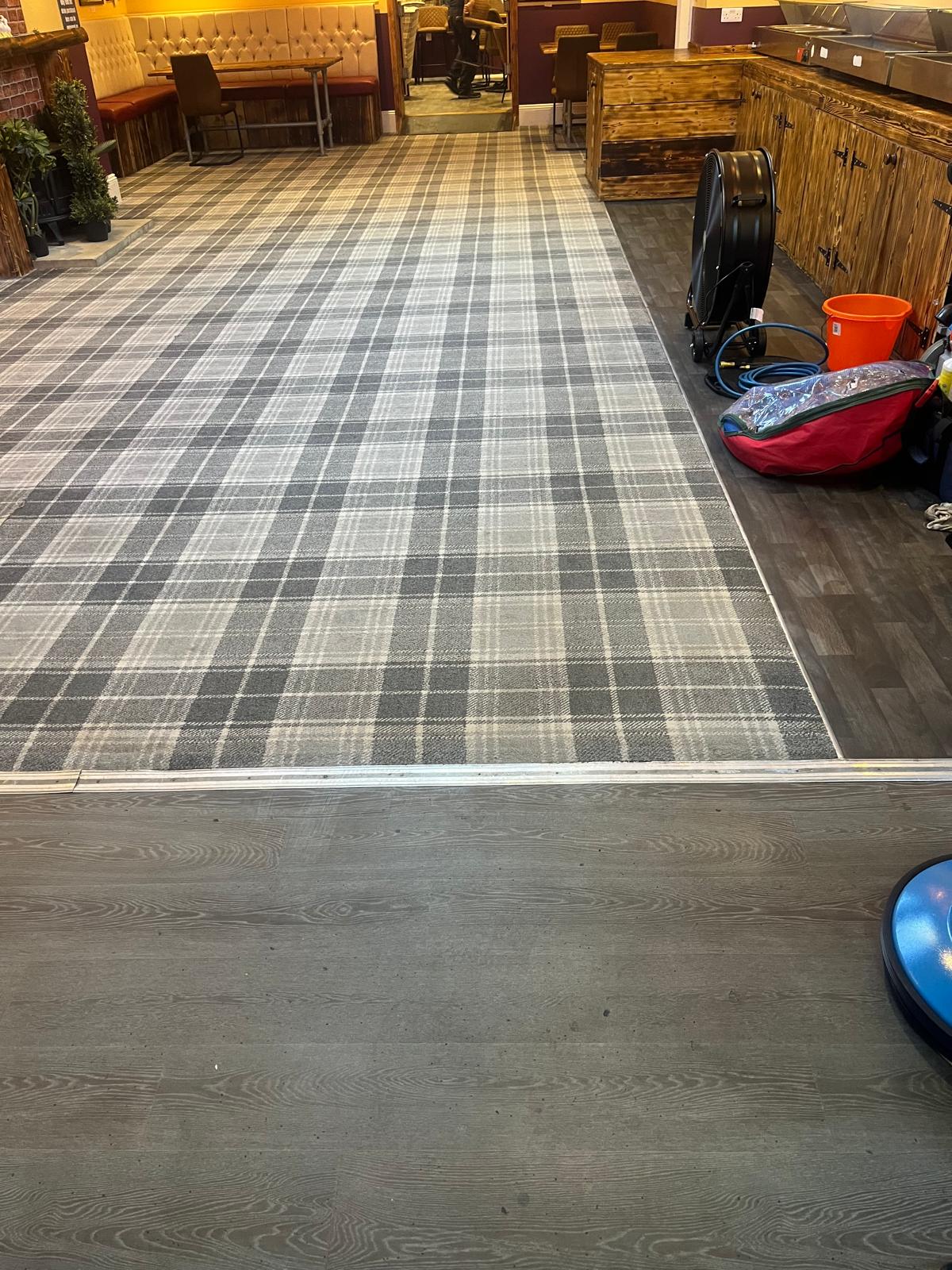 Carpet cleaning before and after photo 16